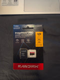 NEW NEVER OPENED SanDisk ImageMate PRO 128GB microSD Card